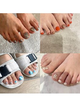 リリアフリル(Lilia×frill)の写真/指先から足元まで輝く私に！アイ・ヘア・フットネイル同時施術で、忙しいあなたも美しく変身☆