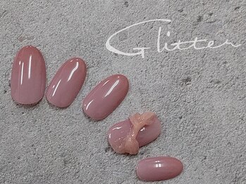 シフォンリボンネイル