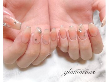 ネイルグラマラス 西新井店/《パラジェル》上品チークネイル