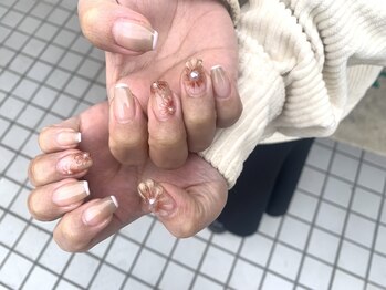 ガーデン ヘア&エステ&ネイル Garden/フラワーネイル