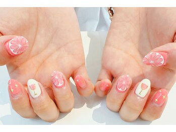 アトリエ ペーニクルス(Atelier Peniculus.)/フルーツネイルグレープフルーツ