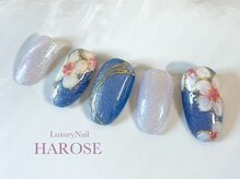 ラグジュアリーネイル ハローズ(HAROSE)/桜　ジェルアートコース