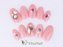 エリクサーネイル 五反田(Elixir Nail)/定額b カジュアル/クーポン使用