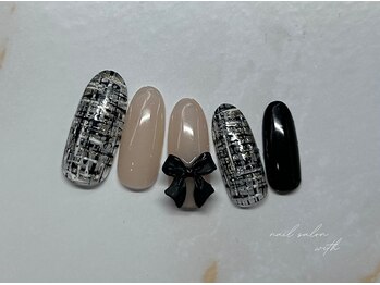 ウィズ 神戸(with)/ツイードネイル