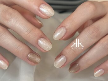 ケーツーネイル(k-two nail)/バレンタインネイル(あやか)