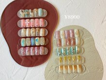 ファーストネイルアンドアイラッシュ(1st NAIL&eyelash)/ニュアンス定額デザイン¥8900