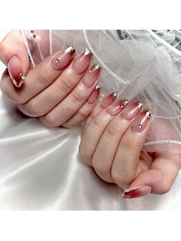 #ワンホンネイル