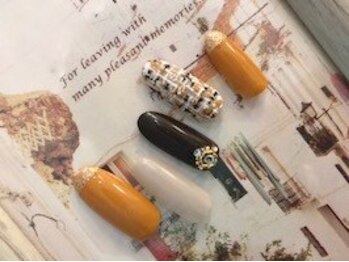 ロア ネイル(Loa nail)の写真/【新規★こだわりデザイン定額Bコース￥6160】個性的なデザインでワンランク上の指先をGET！