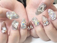 ミナミネイル(MINAMI NAIL)/シルバー×ギャラクシー