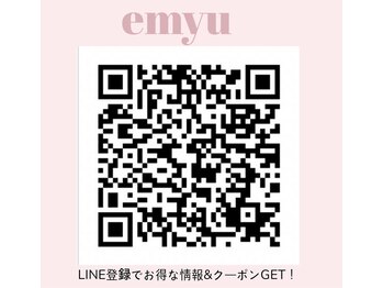 エミュー(emyu)/emyu公式LINE♪
