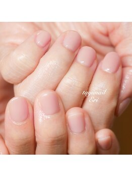 たゆ ネイル(たゆnail)/ナチュラルワンカラーネイル