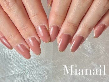 ミアネイル(Mia nail)/スキニーフレンチ