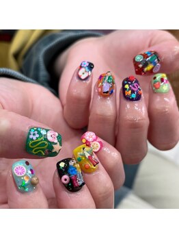 ニコネイル 原宿店(NICOnail)の写真/【持ち込みデザインOK!】個性派やトレンドデザインも最短60分でお仕上げ♪カラーやサンプルも豊富◎