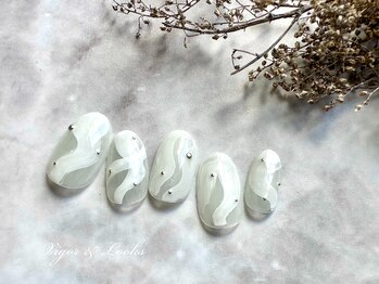 ヴィガー アンド ルックス 白金 目黒(Vigor&Looks)/ニュアンスインクネイル