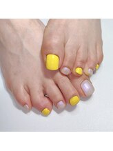 リグネイルスタジオ(Lig nail studio)/イエローネイル