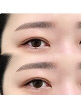 チル アンド アイ 船橋駅前店(Chill&Eye)/美眉スタイリング/BeforeAfter