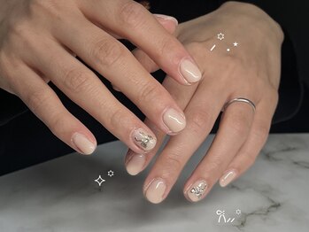 ミスネイル 沖縄 豊崎店(Ms.naiL)/リボンネイル