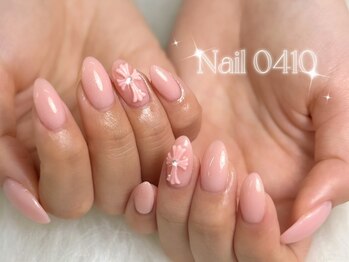 ネイル0410 すすきの(Nail 0410)/【ジェル】持ち込みアート2本