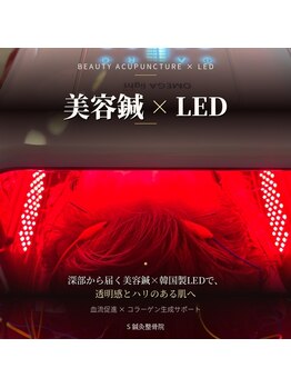 S鍼灸整骨院の写真/鍼による刺激で、血流を良くし老廃物の排出を促進◎お肌の悩みを改善し、キメの整ったお顔へ導きます!