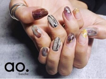 アオ 池尻大橋(ao.)/85min 個性派ネイル