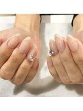 ネイルサロン イントゥ(into_)/ラメフレンチ