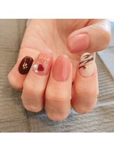 ヘアー アンド ネイル サプール(HAIR and NAIL SAPEUR)/バレンタインネイル