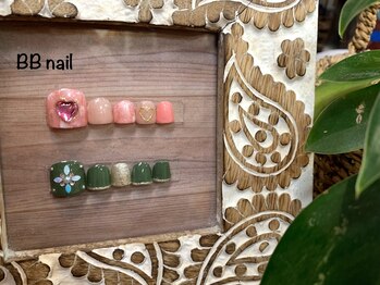 ビービーネイル(BB)/1月～フット定額seasonネイル