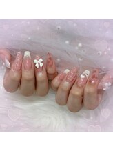 バベル 新町店(Babel)/リボンネイル　¥8000～