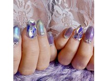 シルクマグネットとフラッシュで囲み