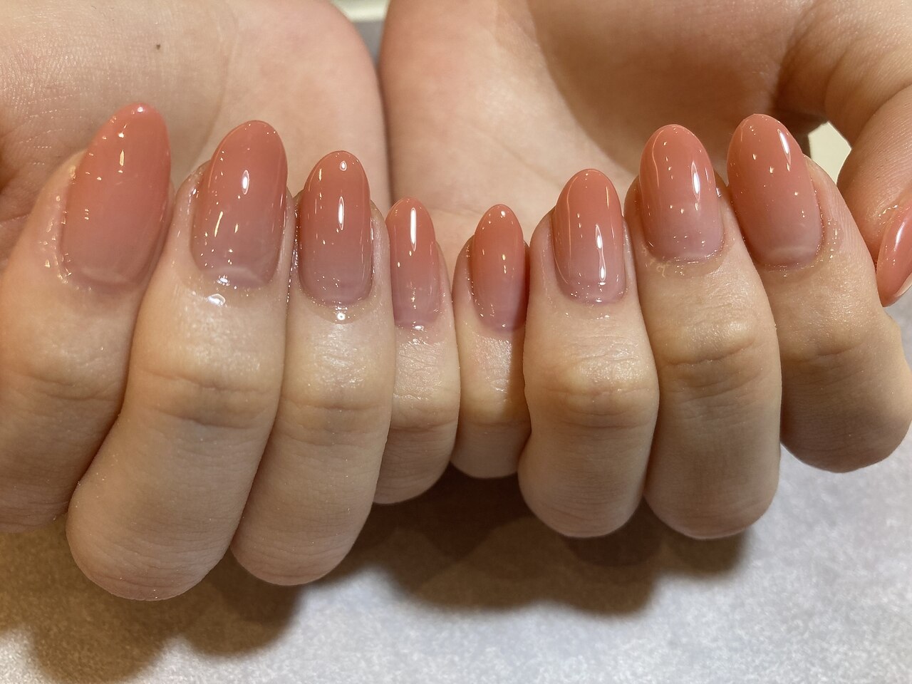 オフィスネイルhand*うる艶ワンカラーorグラデ新規様オフ込み\4800
