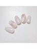 【nail】定額ネイルA（シンプル）オフ・ケア込み¥7,000