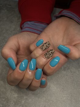 ヒョウ柄×マット