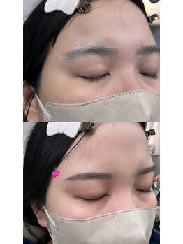 チル アンド アイ 船橋駅前店(Chill&Eye)/美眉スタイリング/BeforeAfter