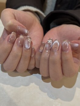 オーシャンネイル 四日市店(Ocean Nail)/pink×ribbon