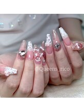 クイーンズビューティーサロン 新宿本店(Queen's beauty salon)/チップ長さ出し10本やり放題