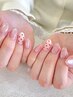 mikiko指名【ハンドジェル】ネイルケア+デザインは相談¥5780~