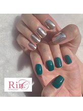 リンク(Rinc)/ちぐはぐワンカラーネイル