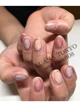 ルアナトウキョウ エリアコード 808(LUANA TOKYO area code 808)/カメオ風囲みネイル