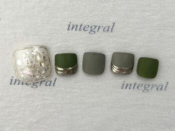 インテグラル 水戸店(integral)/<foot>★design course 9800★