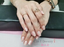 キャンアイドレッシー 新小岩店/自爪風ピンクネイル