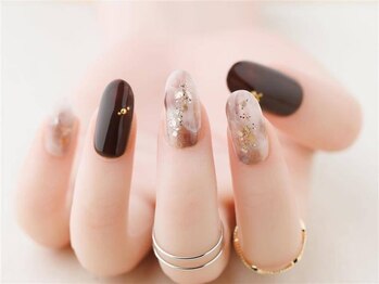 エムスラッシュ ネイル センター北店(M.SLASH)/マーブルネイル