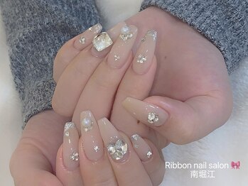 リボン(RIBBON)/【ちゅるん大人ネイル】