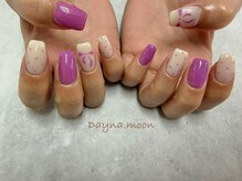 ダイナ ムーン(Dyna moon.)/手書きネイル
