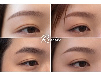 レヴィー(Revie)の写真/目元が変わると、印象は一気に変わる。
まつ毛パーマ × 眉毛Wax × 眉毛パーマ
