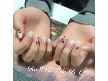 リゾートデバリ(ReSORT de BALI)/大人気ハートネイル