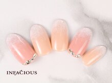 インフェイシャス 大丸福岡天神店/ピンク×ホワイトグラデ 