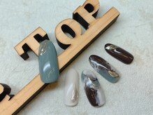 サロン ザ トップ(Salon the Top)/ブルーカフェラテーニュアンス