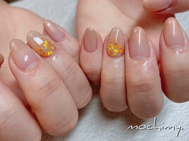 ＊押し花グラデ＊