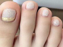 フレイムス アイラッシュ アンド ネイル(FRAMES)/フットサンドネイル♪