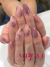 リアンブリエ(LienBriller)/タイダイネイル